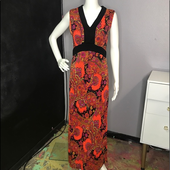 1960s maxi dress